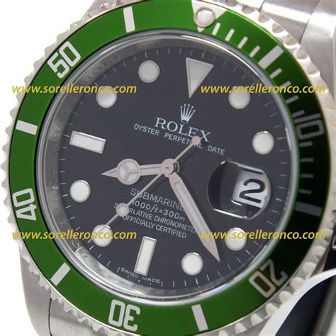 orologio rolex ghiera verde|orologio rolex.